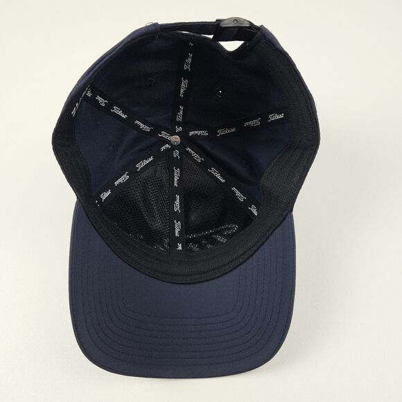 Titleist Golf Lightweight Strap Back Hat Cap Blue Custom Embroidered Sports OSFM - Picture 7 of 9